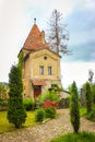 RopemakersÃ¢â¬â¢ Tower ancient buiding in Sighisoara Royalty Free Stock Photo